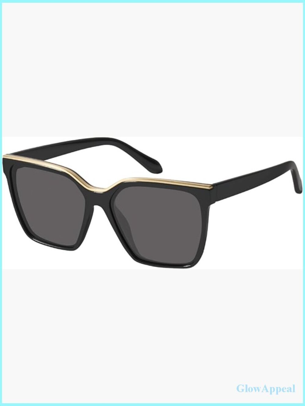 Square Polarized Oversized Sunglasses UV400